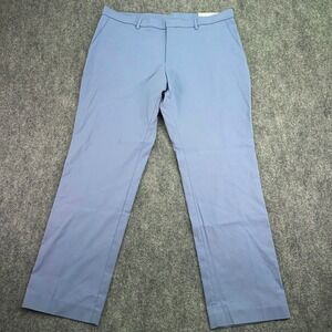 Tommy Hilfiger Dress Pants Mens 38x29.5 Light Blue TH Flex Tate-TH Stretch